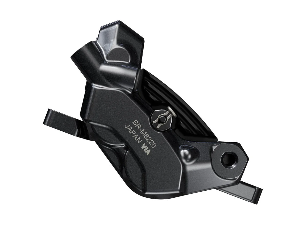 Shimano Deore XT BR-M8220 Disc Brake Caliper (Black) (4-Piston) (Front or Rear) (Post Mount) - view 2